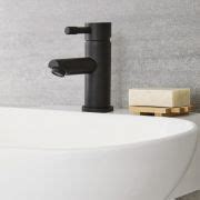 Lavabo Suspendu Rectangulaire 75 Cm X 42 Cm Noir Nox