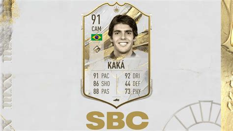 Fifa Sbc Kaka Prime Icon Cheapest Solutions Fifaultimateteam It Uk