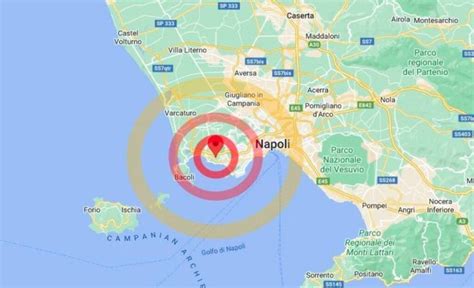 Terremoto A Napoli Scossa Avvertita Dalla Popolazione Ai Campi Flegrei