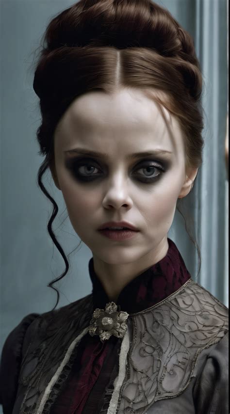 A Hauntingly Beautiful Portrayal Of The Enigmatic Christina Ricci As