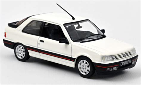 Coche Miniatura Peugeot 309 GTI 1 43 Vanguards GTI MKII Negro RHD