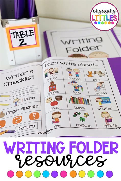 Grab This Set Of Writing Folder Resources And Prep Those Folder For