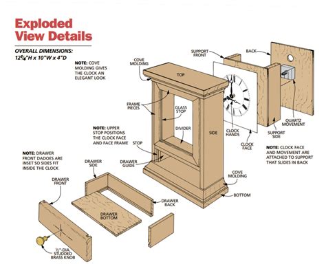 Building A Curly Maple Mantel Clock Mantel Clock Clock Mantle Clock