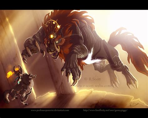 Link Vs Ganon By Adoobibulltwin4 On Deviantart