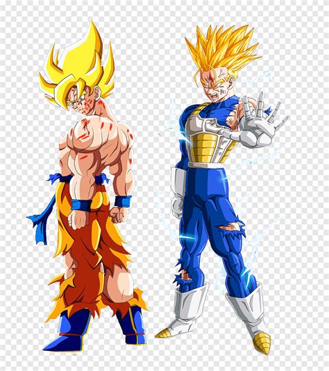 Goku Trunk Vegeta Goten Gohan Goku M S Vegeta Superhero Kartun Png