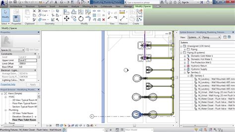 Learning Autodesk Revit Mep Plumbing Systems Youtube