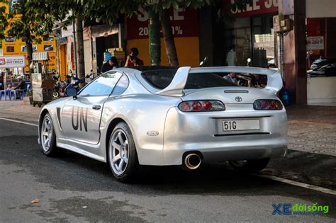 1 trong 2 chiếc Toyota Supra mk IV duy nhất tại Việt Nam tái xuất đường