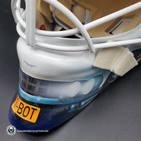 Cam Talbot Goalie Mask Unsigned Edmonton Ghostbusters V2 – Goalie Mask ...