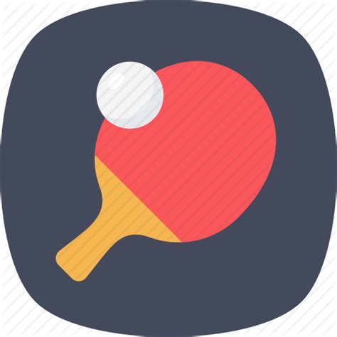 Circleclip Artping Pongillustrationtable Tennis Racketlogo 100654