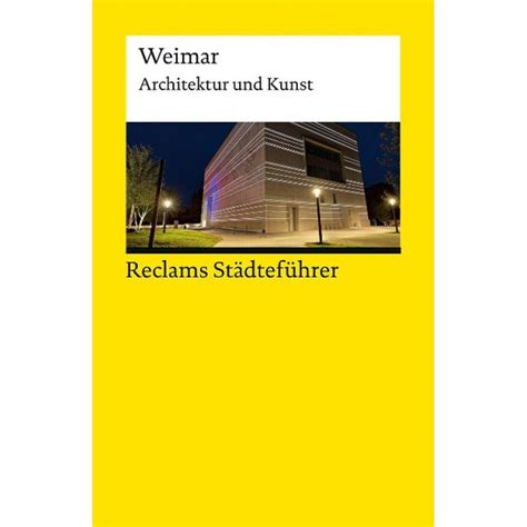 Weimar Reclams St Dtef Hrer Landkartenschropp De Online Shop