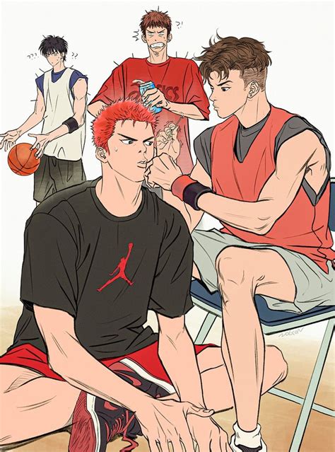 Twitter Big Duck Slam Dunk Manga Kuroko No Basket Character Design