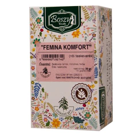 Femina komfort (Fitt lady) - čajová zmes - Harmony Tea Shop