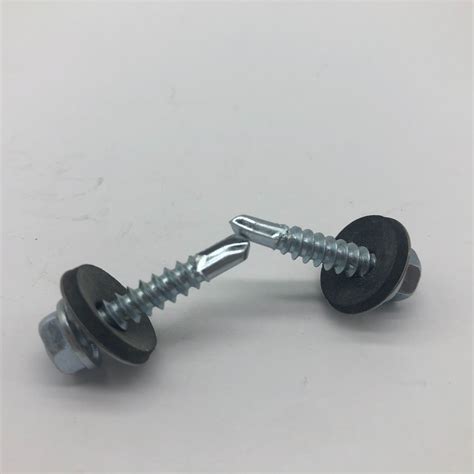 DIN7504K Hex Head Drilling Screw With EPDM Washer