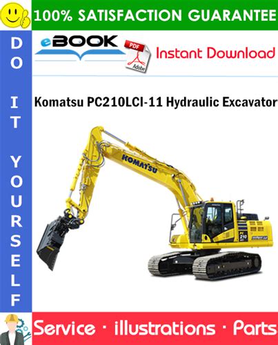 Komatsu Pc210lci 11 Hydraulic Excavator Parts Manual Sn K75001 And Up