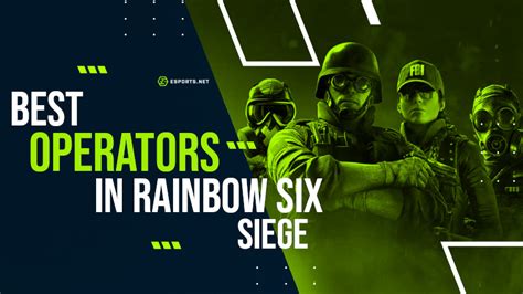 Bästa Rainbow Six Siege Operatörer R6s Operatörslista 2023 Tvspel Tips