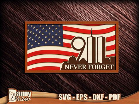 Never Forget 9/11 Svg Patriot Day Twin Towers Svg 9-11 - Etsy