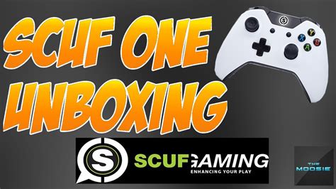 My Scuf One Unboxing White Scuf One Youtube