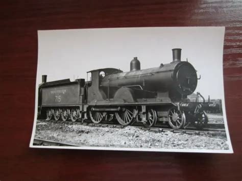 Sr T9 Class 4 4 0 Locomotive No 715 Bandw Photo Photomatic 14 Cm X 9 Cm W £1 29 Picclick Uk