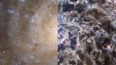 Webb And Hubble Reveal Complex Structures ESA Webb