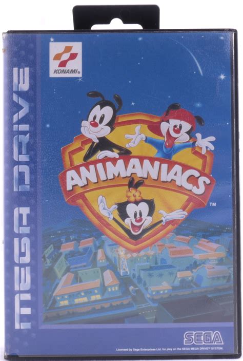 Animaniacs Mega Drive Retro Console Games Retrogame Tycoon