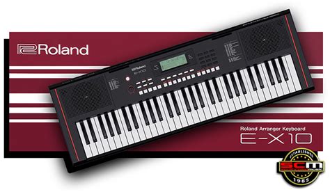 Roland E X10 Portable Arranger Keyboard 61 Touch Response Keys South