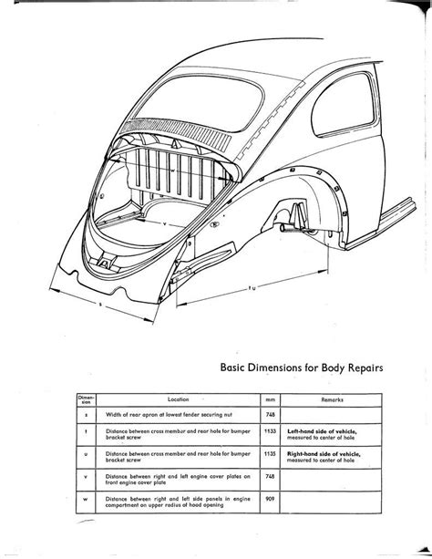 Beetle Late Model Super 1968 Up View Topic Body Measurements 1302