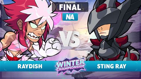 Raydish Vs STING RAY Winners Final NA Brawlhalla Winter