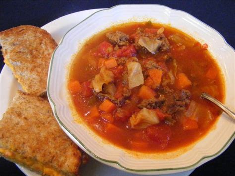 Beef And Cabbage Soup A La Shoneys Recipe Food Recipes Cabbage