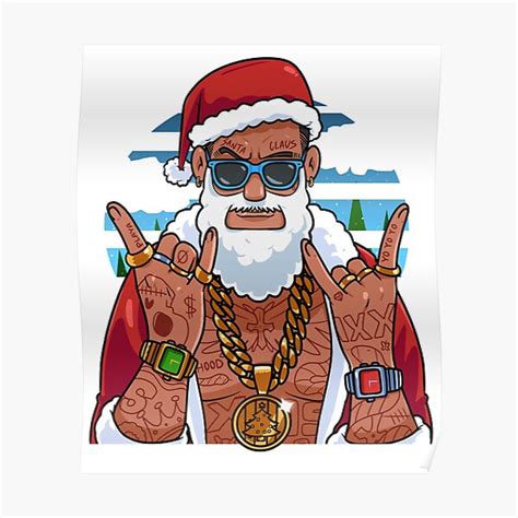 Black Santa Claus Gangster Christmas Ubicaciondepersonascdmxgobmx
