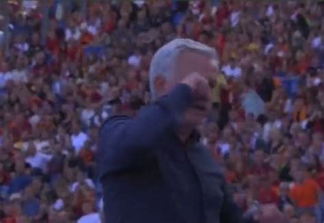 Jose Mourinho sent off for crying gesture at opposition bench after ...