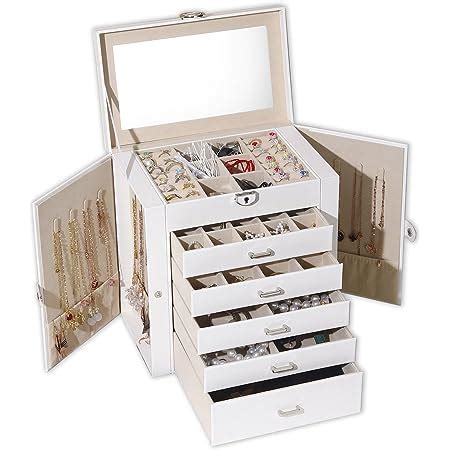 Amazon Kamier Jewelry Box For Women Layer Large Jewelry