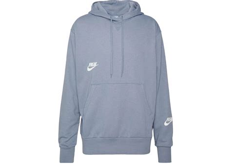 Nike Giannis Basketball Freak Logo Hoodie Blue Mens Ss24 Us