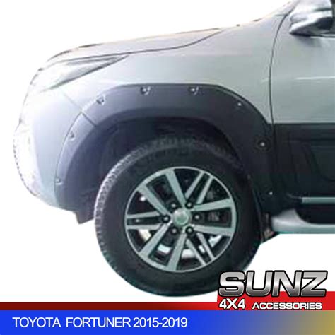 Fortuner Fender Flares For Toyota Fortuner 2019丨sunz Auto Accessories