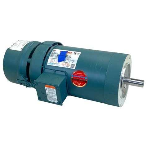 12225300 Leeson Brake Motor 2hp 1740rpm 145tc Tefc 208 230 460volt 3ph — Advanced Truck Parts