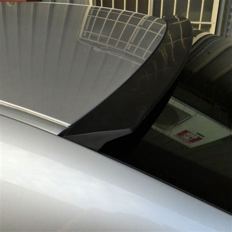 Flat Black Vrs Type Rear Window Roof Spoiler Wing For Saab