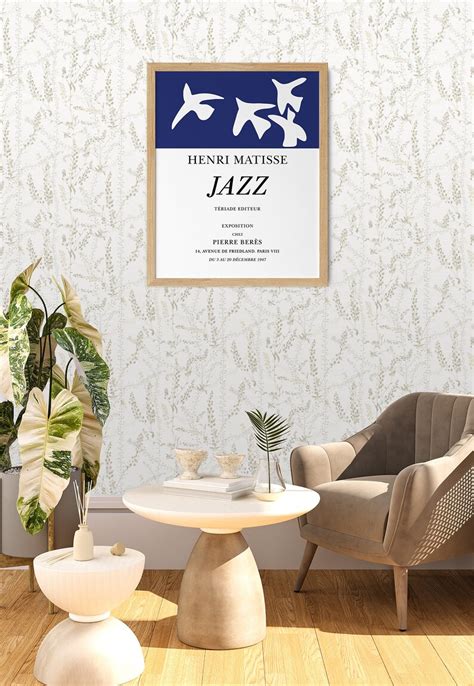 Henri Matisse Jazz 1947 Doves Vintage Poster Printable Wall Art