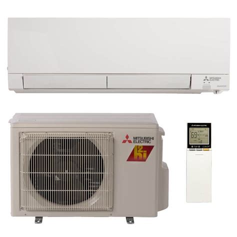 Mitsubishi 12 000 Btu 26 1 Seer Ductless Mini Split Heat Pump Msz