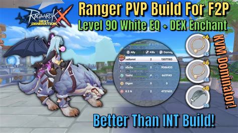 Ranger Pvp Build For F P Level White Equipment Kvm Test