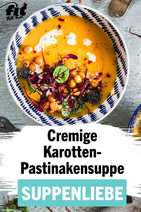 Cremige Karotten Pastinakensuppe