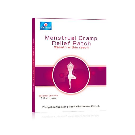 Enokon Menstrual Cramp Relief Patch 3pc Kulud Pharmacy