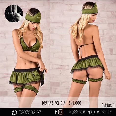 Disfraz Policía Seductora Medellín Sex Shop