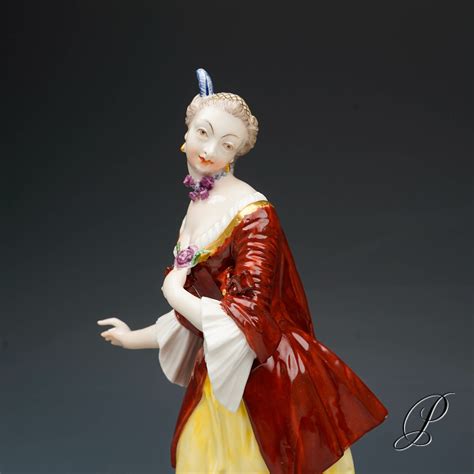 Figur Nymphenburg Lucinde Aus Der Commedia Dell Arte Porzellan