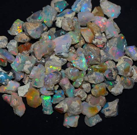 Aaa Top Quality Natural Ethiopian Opal Rough Stone Raw Opal Etsy