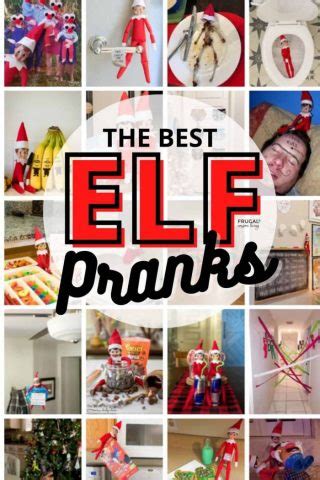 Replicate these 25 Easy Elf on the Shelf Prank Ideas