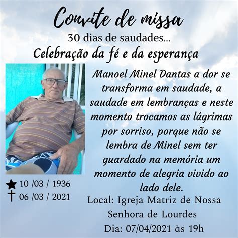 R Dio Comunit Ria De Campo Redondo Convite Missa A Fam Lia De Manoel