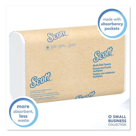 Scott Multi Fold White Paper Towels X Sheets Per Pack