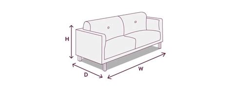 Sofa Measurements How To Ensure A Sofa Will Fit Your Space Sofas By