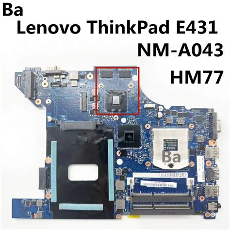 For Lenovo Thinkpad E Laptop Motherboard Vile Nm A Motherboard