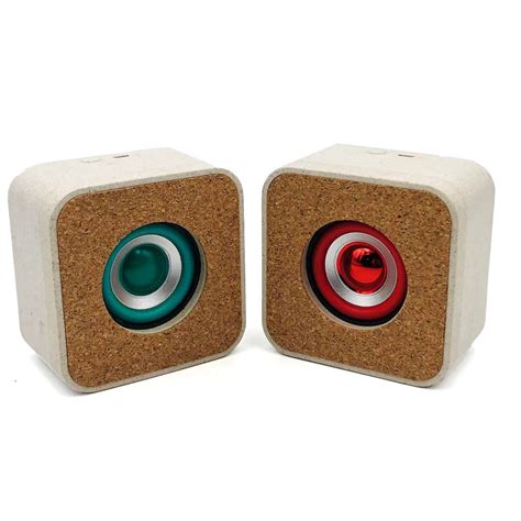 New Arrival Square Portable Wireless Bluetooth Outdoor Biodegradable