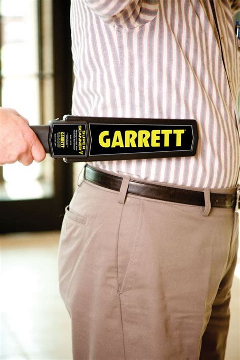 Garrett Metal Detectors Hand Held Metal Detector 93 Khz Operating Frequency Hz Led Audio